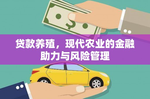 陆良贷款养殖，现代农业的金融助力与风险管理