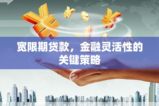 澜沧宽限期贷款，金融灵活性的关键策略