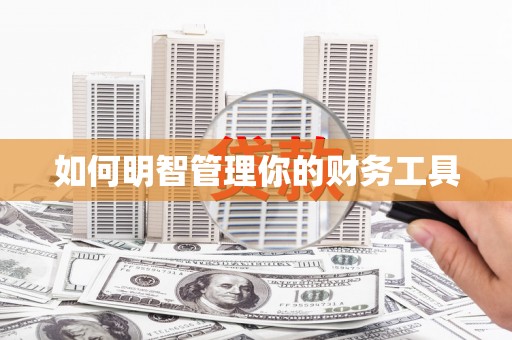 溧水如何明智管理你的财务工具