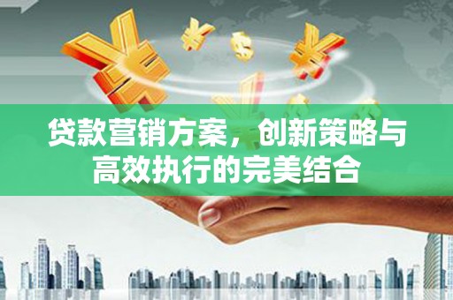 凤台贷款营销方案，创新策略与高效执行的完美结合