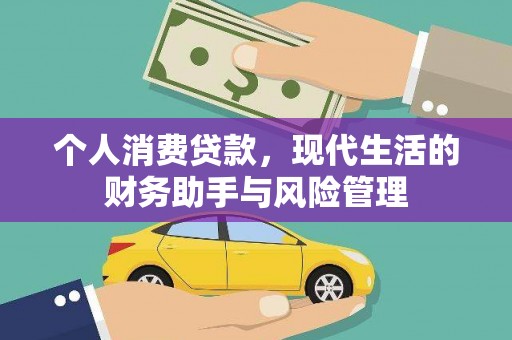 措勤个人消费贷款，现代生活的财务助手与风险管理