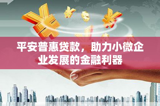 措勤平安普惠贷款，助力小微企业发展的金融利器