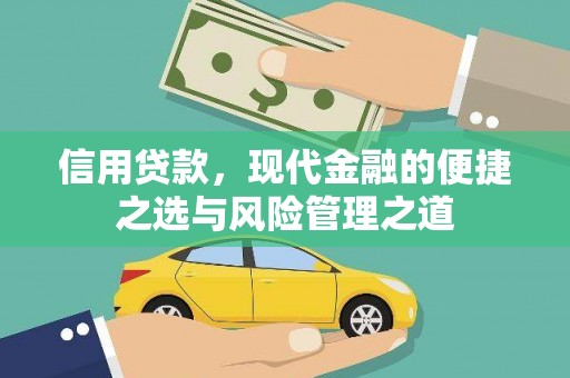 宁乡信用贷款，现代金融的便捷之选与风险管理之道