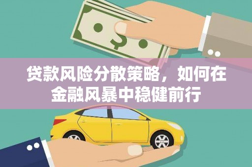 鹿城贷款风险分散策略，如何在金融风暴中稳健前行