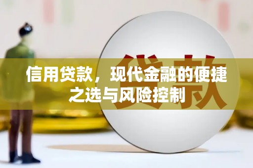 稷山信用贷款，现代金融的便捷之选与风险控制