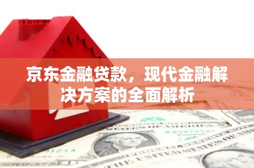 清丰京东金融贷款，现代金融解决方案的全面解析