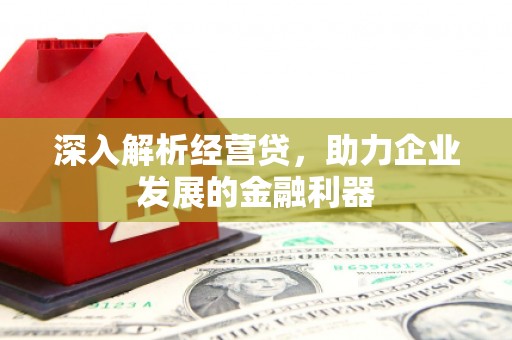 清远深入解析经营贷，助力企业发展的金融利器