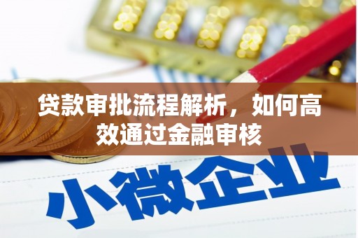 滦平贷款审批流程解析，如何高效通过金融审核
