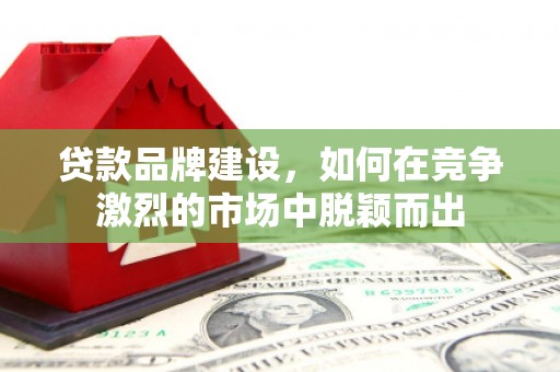 新津贷款品牌建设，如何在竞争激烈的市场中脱颖而出