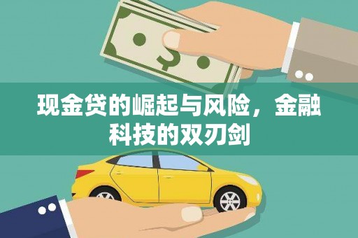 大林现金贷的崛起与风险，金融科技的双刃剑