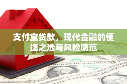 濮阳支付宝贷款，现代金融的便捷之选与风险防范