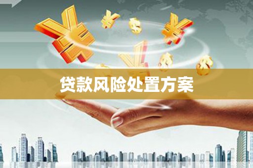 三角贷款风险处置方案