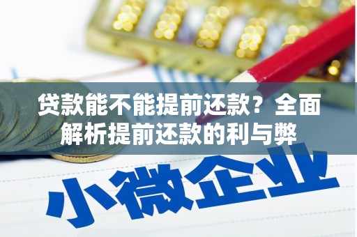 白沙贷款能不能提前还款？全面解析提前还款的利与弊