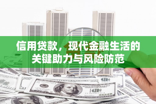 金东信用贷款，现代金融生活的关键助力与风险防范