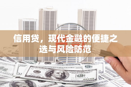 田寮信用贷，现代金融的便捷之选与风险防范