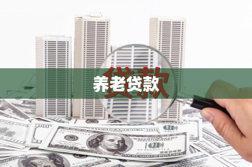 广陵养老贷款
